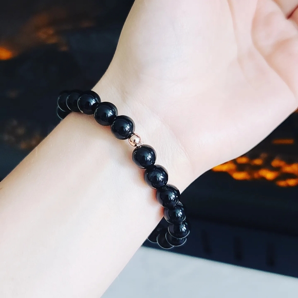 Black Obsidian bracelet - Picture 5 of 5